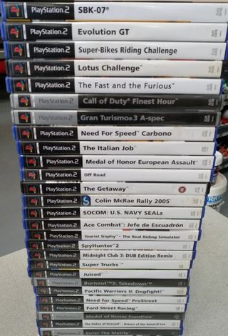 Lote 22 Juegos PS2