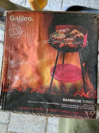 barbecue rotondo nuovo