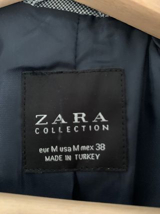 Americana hombre Zara