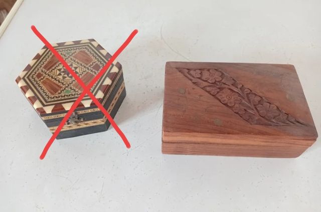 Joyero madera, solo 1