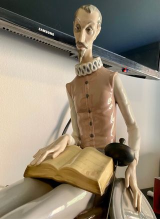 Don Quijote de porcelana Nao de Lladro