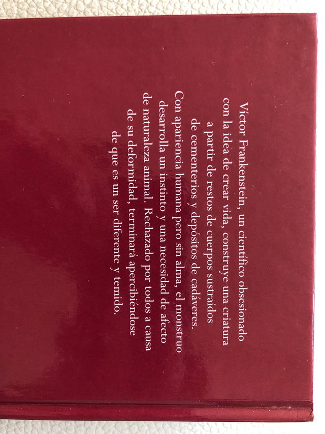 “Frankenstein” de Mary Shelley