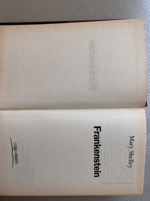 “Frankenstein” de Mary Shelley