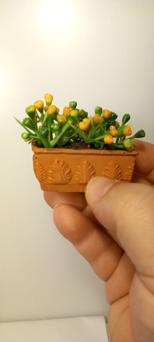 Jardinera en miniatura