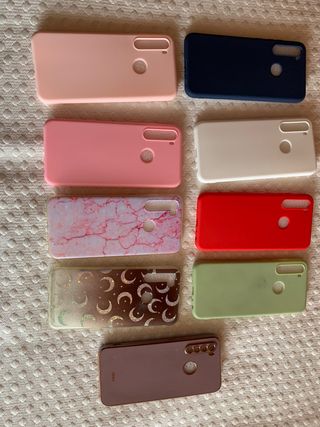 Lote fundas móvil Xiaomi Redmi Note 8T