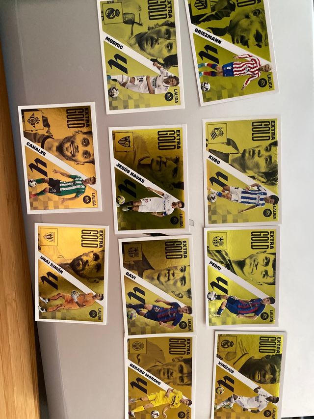 Coleccion cromos Gold