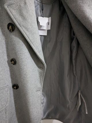 Pedro del Hierro. Abrigo cruzado T. M