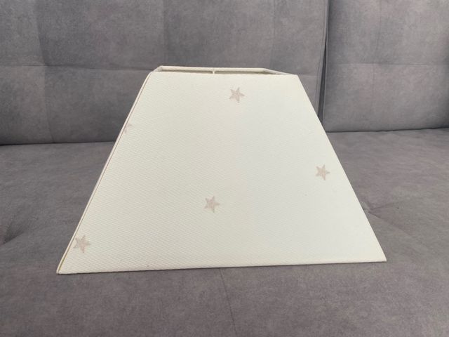 pantalla lampara tela Vichy 35x35