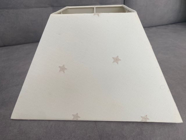 pantalla lampara tela Vichy 35x35