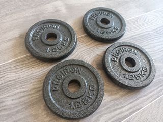 Discos de 1'25 Kg para mancuernas 