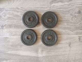 Discos de 1'25 Kg para mancuernas 