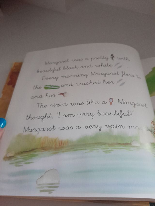 Margaret, te greedy magpie