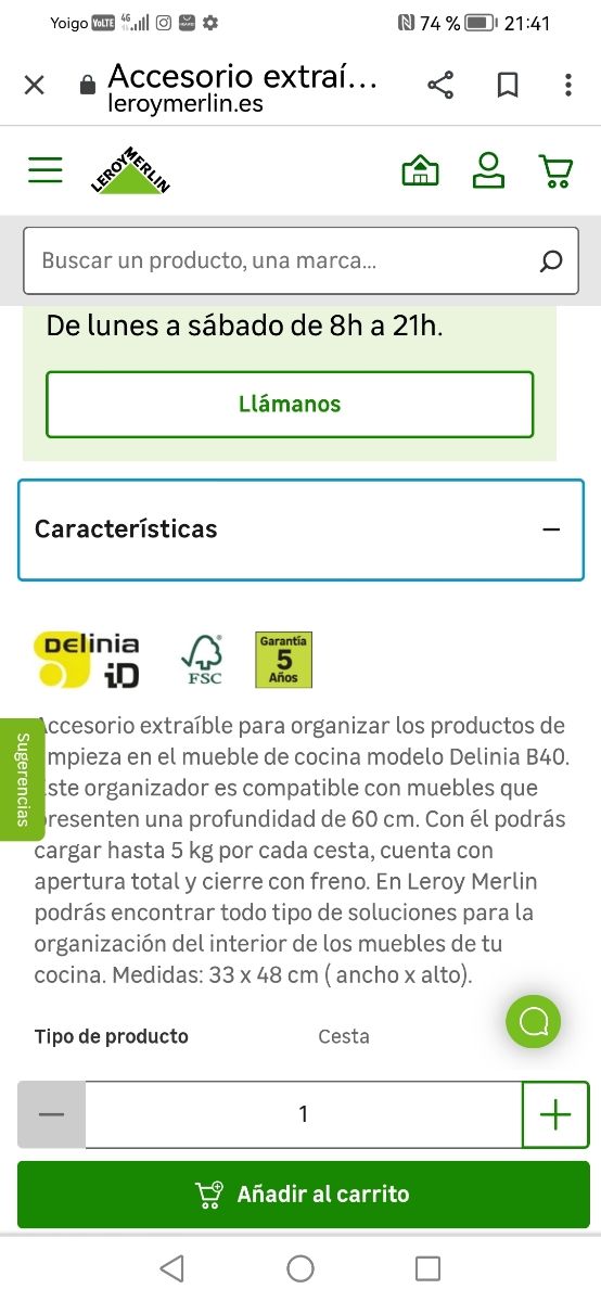 Rimovibile per mobili da cucina