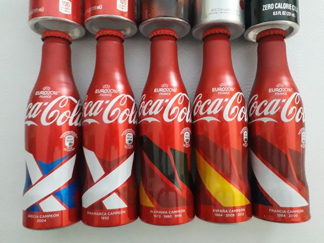 lote 10 botellas cocacola