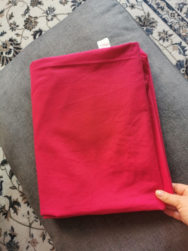 ESORTO OGGI!!! LENZUOLO CON ANGOLI FUCSIA 90X200 CM