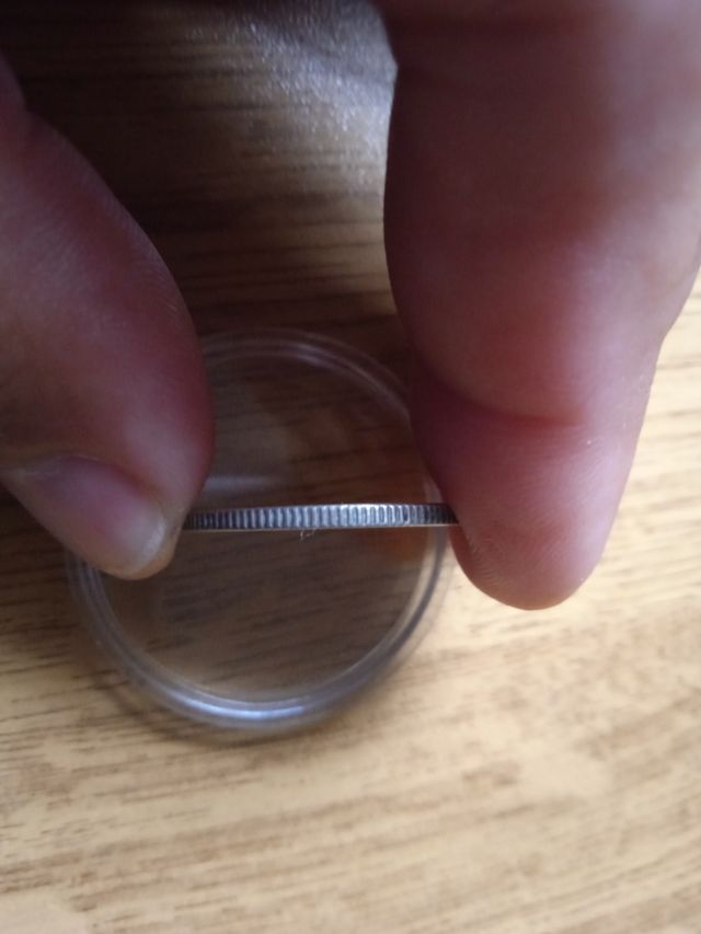 Moneda de la India ( plata),1913.