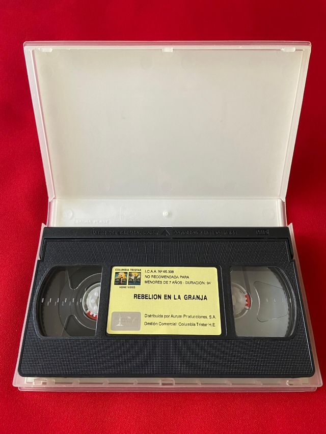 VHS "Rebelión en la granja"