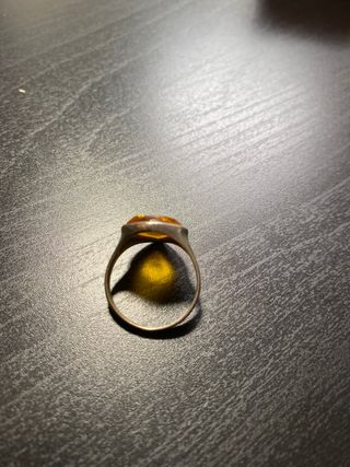 Anillo de ambar Brijou Brigitte 