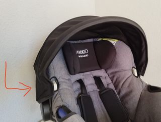 Axkid Modukid Infant y base Isofix