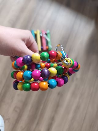 Juguetes para pájaros