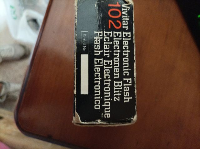 Flash cámara antigua