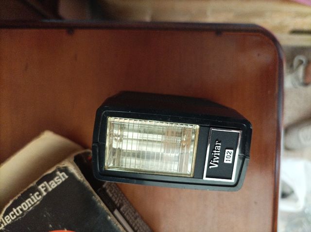 Flash cámara antigua