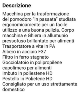 Passsapomodori elettrico Skuizzy.