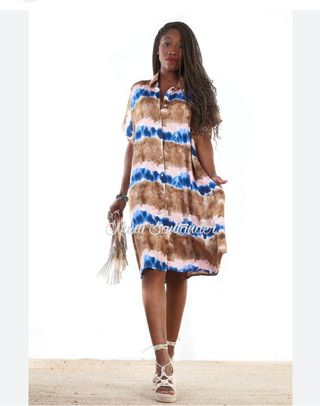👘 Vestido, kimono etc  tie dye 💙  Nunu t.única