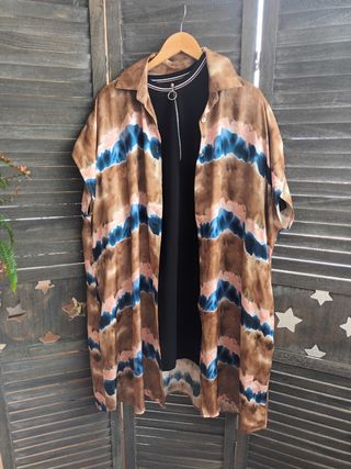 👘 Vestido, kimono etc  tie dye 💙  Nunu t.única