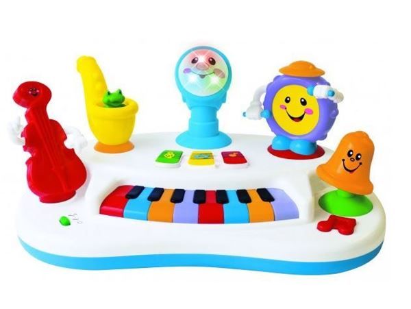 Piano Musical Banda de Rock and Roll de Kiddielan