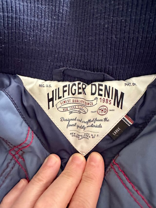 chaqueta/plumas tommy hilfiger mujer