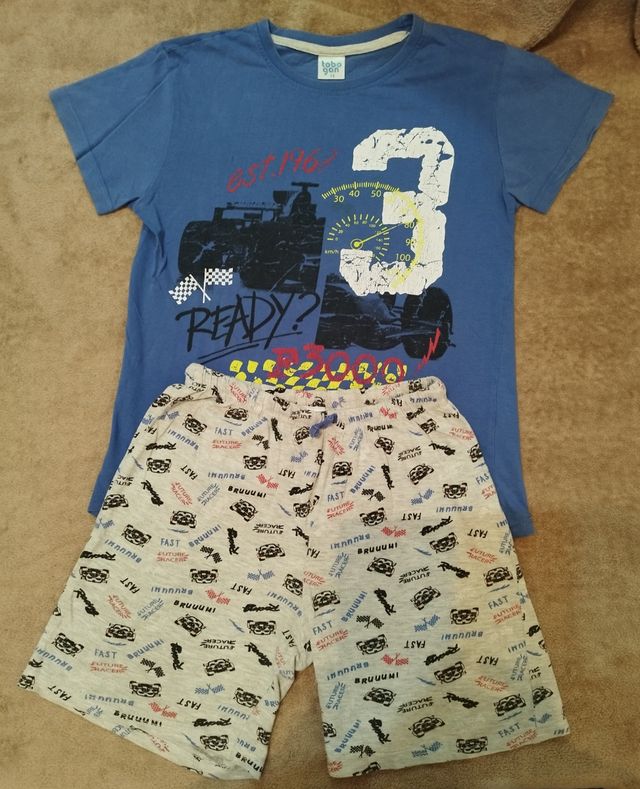 Pijama marca Tobogán T-12 COMO NUEVO