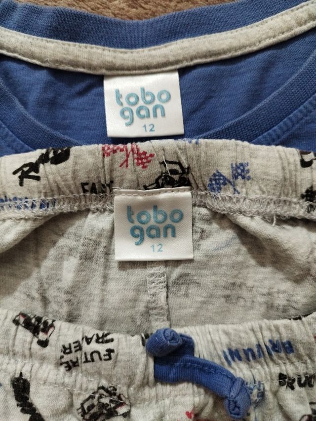 Pijama marca Tobogán T-12 COMO NUEVO