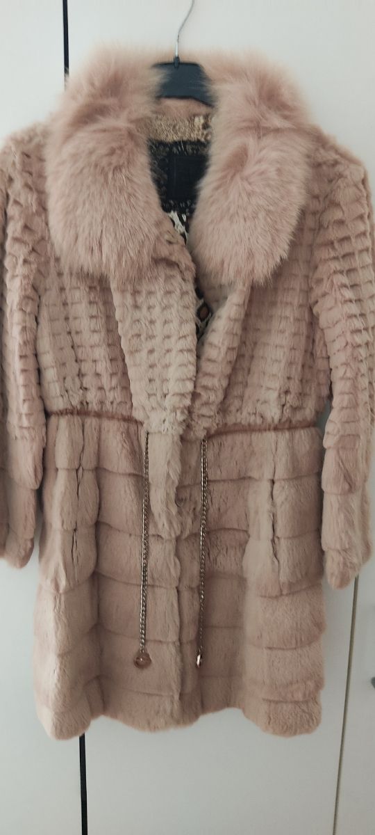 abrigo pelo natural M