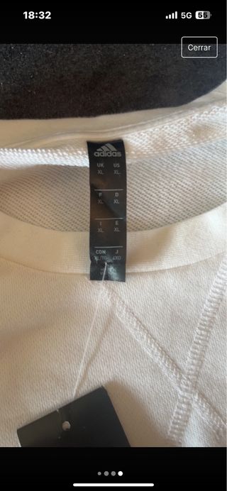 Sudadera real madrid