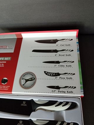 Set cuchillos cocina