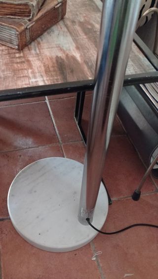 Lámpara mármol vintage