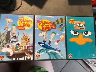 dvd Phineas e Ferb
