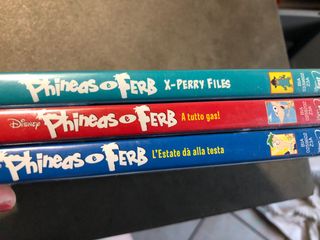 dvd Phineas e Ferb