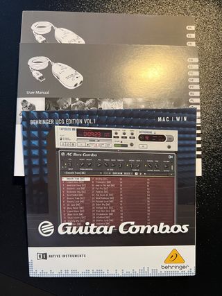 guitar link UCG102 Behringer estado nuevo