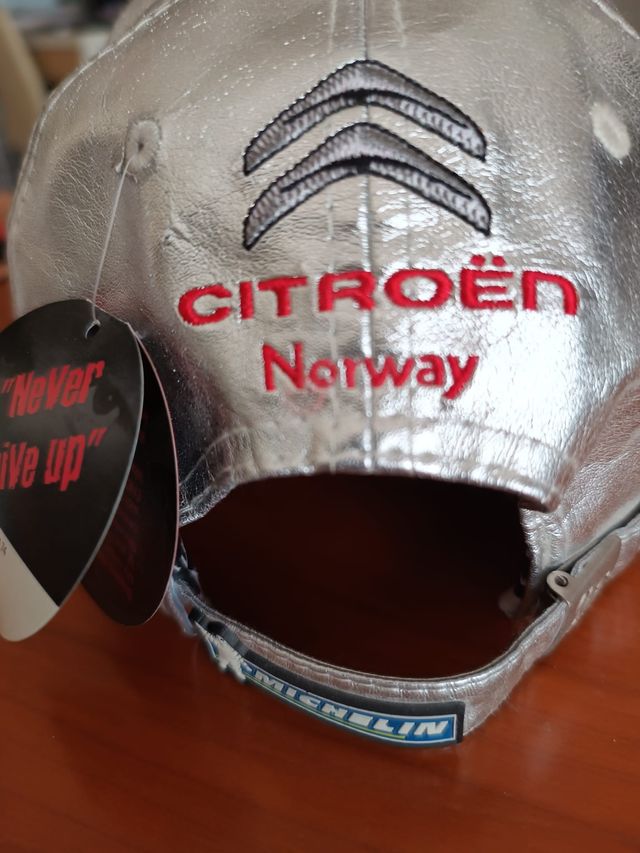 Gorra Visera Petter Solberg Citroen Norway