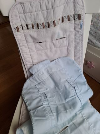 Lote 2 colchonetas Silla paseo bebe