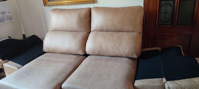 Sofá 3 plazas extensible