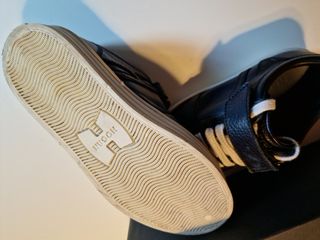 HOGAN REBEL JUNIOR size 31 pelle blue con strappo