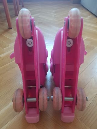 Patines hello kitty 3 ruedas convertible ta: 28-29