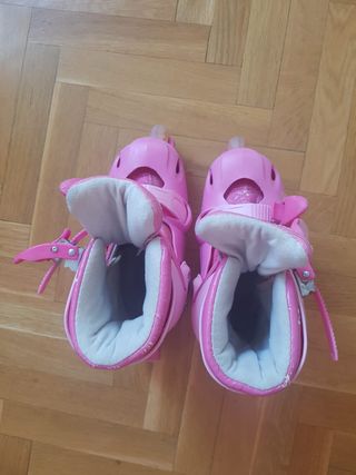 Patines hello kitty 3 ruedas convertible ta: 28-29