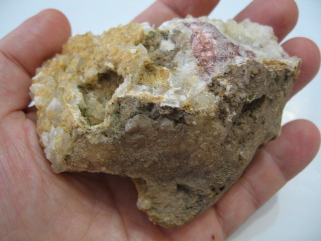 Quarzo galiziano cristallizzato. Minerali