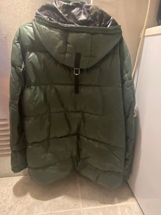ULTIMA OFERTA Abrigo plumas antiguo talla XL 