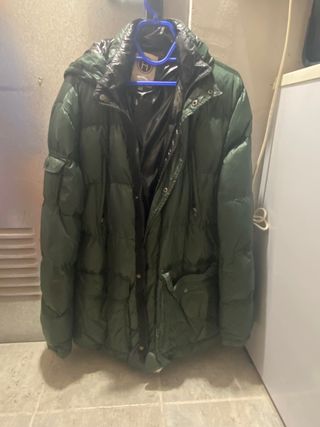 ULTIMA OFERTA Abrigo plumas antiguo talla XL 