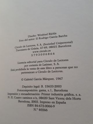 Cien años de soledad